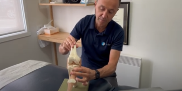 Knee Osteoarthritis with Hoppers Physio Physiotherapis Michael Tricarico